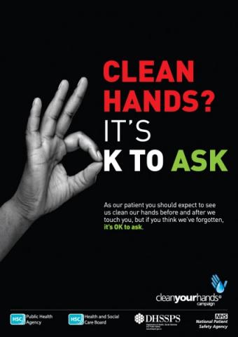 Clean hands? It's OK to ask