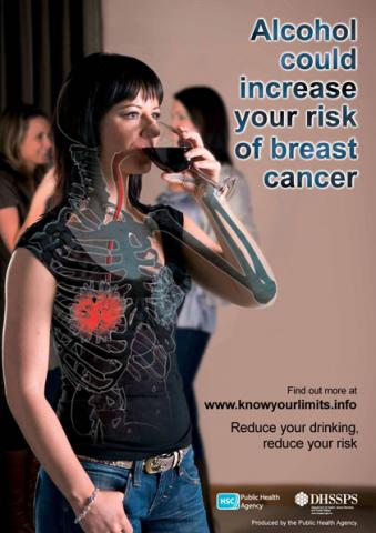 Alcohol could increase your risk of breast cancer