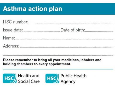 Asthma action plan