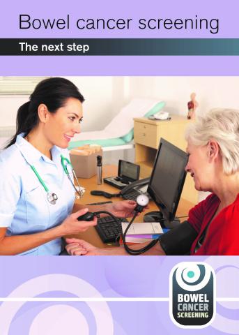 cover of Next step leaflet