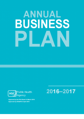 Public Health Agency Annual Business Plan 2016-2017