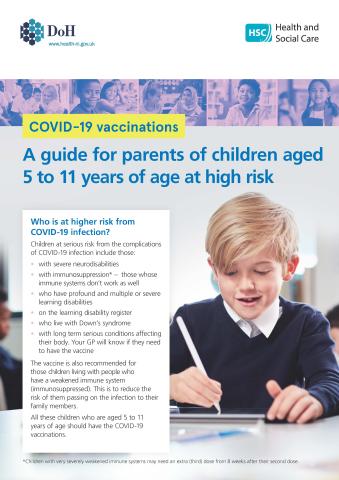 5-11s parents leaflet