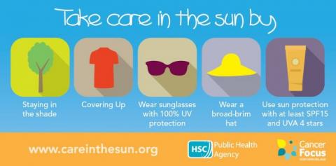 Sun Awareness Week – don’t sizzle in the sun this summer