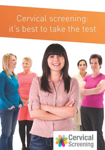 Cover of It's best to take the test leaflet