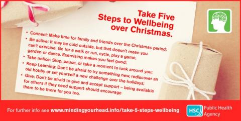Look after your mental health over the holidays Look after your mental health over the holidays