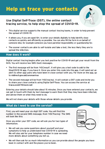 Cover of digital contact tracing easy explainer