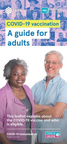 COVId vaccine leaflet for adults image