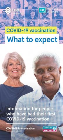 COVID vaccine what to expect leaflet image