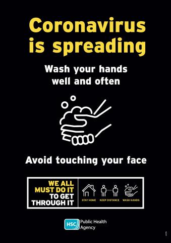 Hand washing poster
