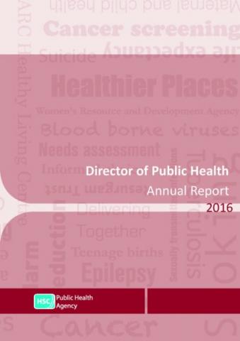 Director of Public Health Annual Report 2016 and additional tables