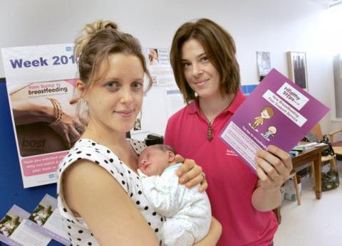 Local women celebrate Breastfeeding Week