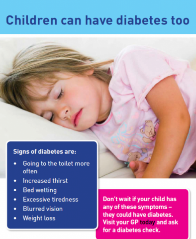 diagnosing diabetes in children