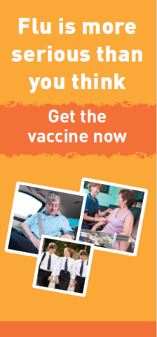 Flu leaflet image