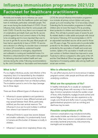 Flu factsheet image