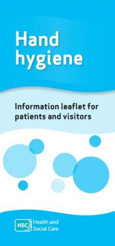 Hand hygiene information for patients and visitors - including accessible formats