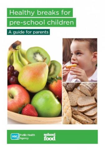 Healthy breaks for pre-school children leaflet (English and Irish translation)