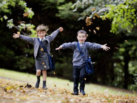 Little steps to better health during International Walk to School Month