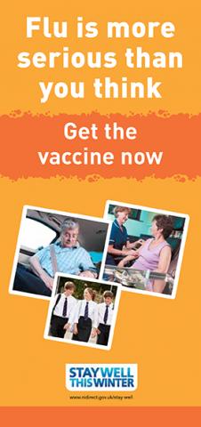 Cover of general flu leaflet