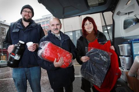 ‘Keep Warm’ packs to help rough sleepers