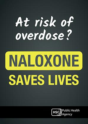 cover of Naloxone saves lives leaflet