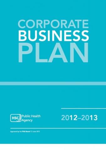 Public Health Agency Business plan 2012-2013