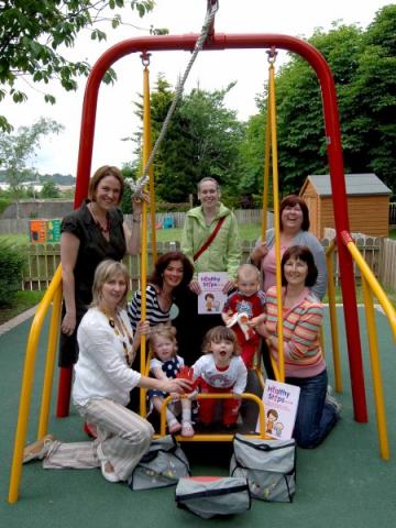 Happy Hands training promotes toddler active lifestyles Happy Hands training promotes toddler active lifestyles