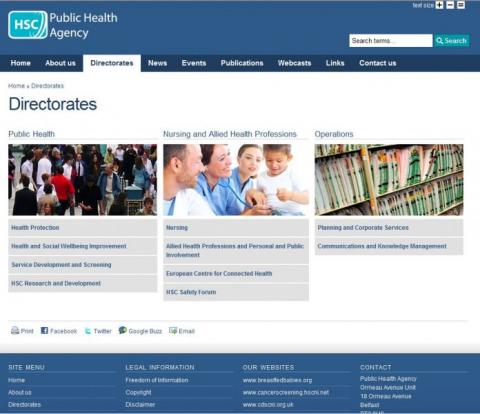 New look PHA website