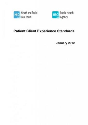 Patient Client Experience Standards