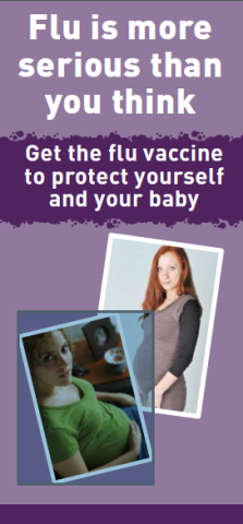 Pregnant women flu leaflet