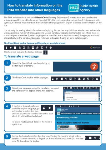 ReachDeck instructions