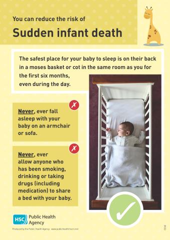 sudden infant death poster