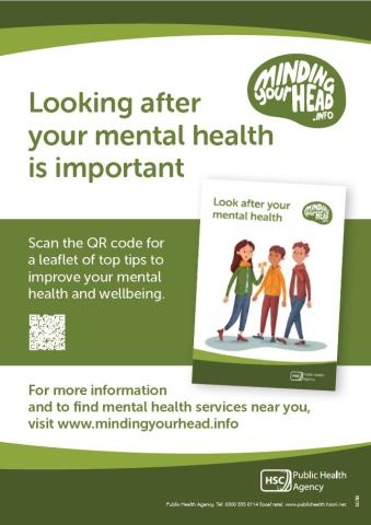Image of Looking after your mental health poster