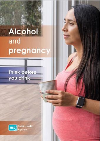 Cover of the leaflet Alcohol and pregnancy