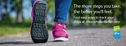 How many steps will you take this Walking Month? How many steps will you take this Walking Month?