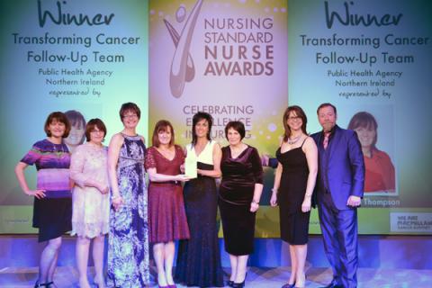 The NI Transforming Cancer Follow-up team wins recognition at UK Nursing Standard Awards The NI Transforming Cancer Follow-up team wins recognition at UK Nursing Standard Awards
