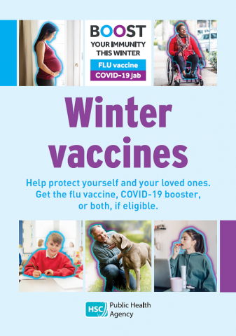 Winter vaccines A5 booklet cover