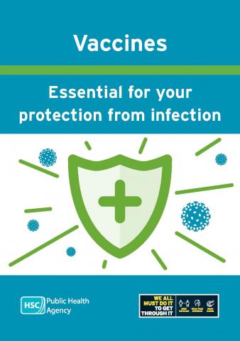 Vaccination for pharmacy flyer image