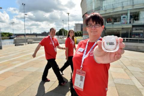 World Police and Fire Games volunteers step up to the pedometer challenge