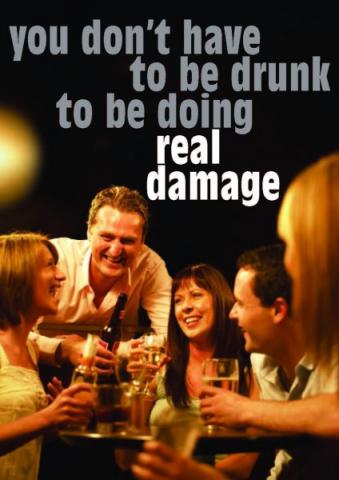 You don't have to be drunk to be doing real damage