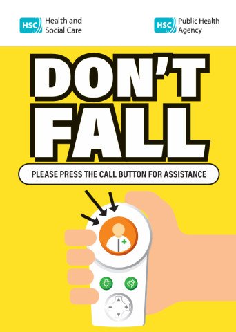 don't fall poster