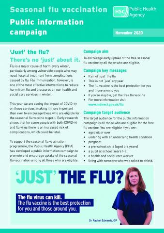 Flu newsletter image