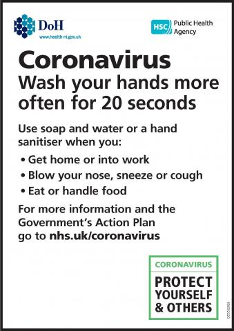 Coronavirus Wash your hands