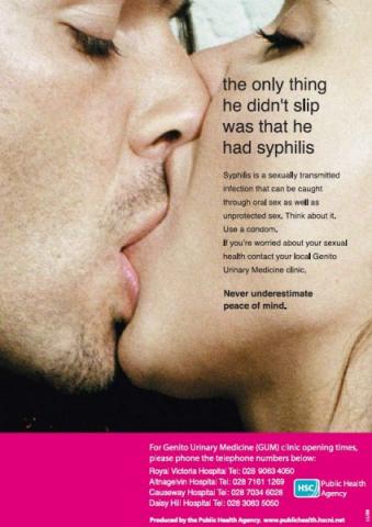 The only thing he didn't let slip was that he had syphilis