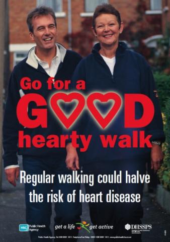 Go for a hearty walk Go for a hearty walk
