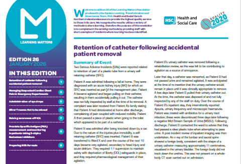 learning matters newsletter cover