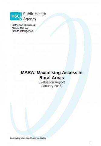 MARA: Maximising Access in Rural Areas: Evaluation Reports
