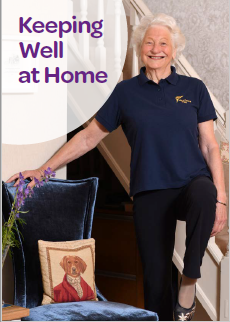 Cover  of Keeping Well at Home booklet 