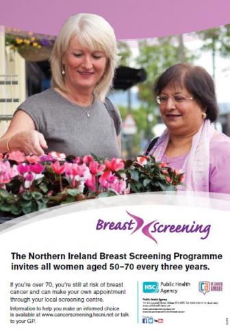 Breast screening poster