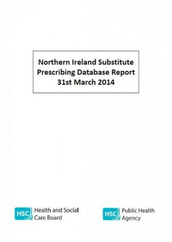 Northern Ireland Substitute Prescribing Database Report 31 March 2015