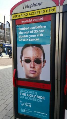 Campaign warns that sunbeds are a surefire way to age your skin Campaign warns that sunbeds are a surefire way to age your skin